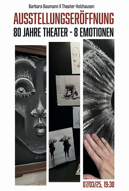 Ausstellung im Theater Holzhausen von Barbara Baumann
