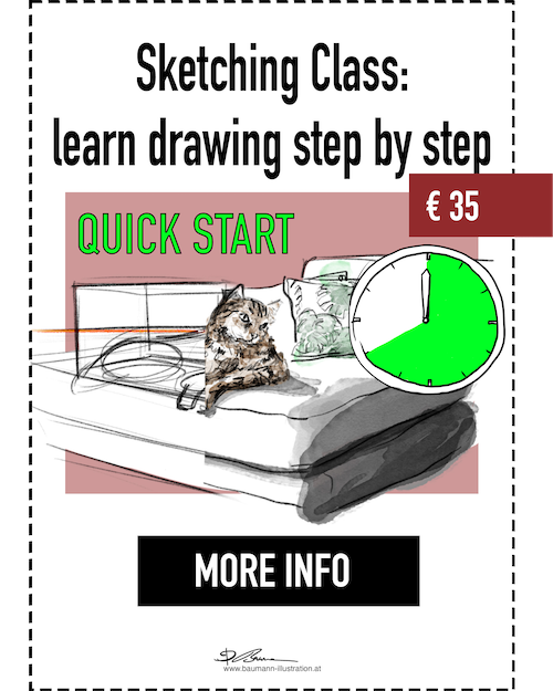 Learn Drawing Class online lifetime Access by Barbara Baumann