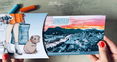 Illustrationen für Altstadt Salzburg