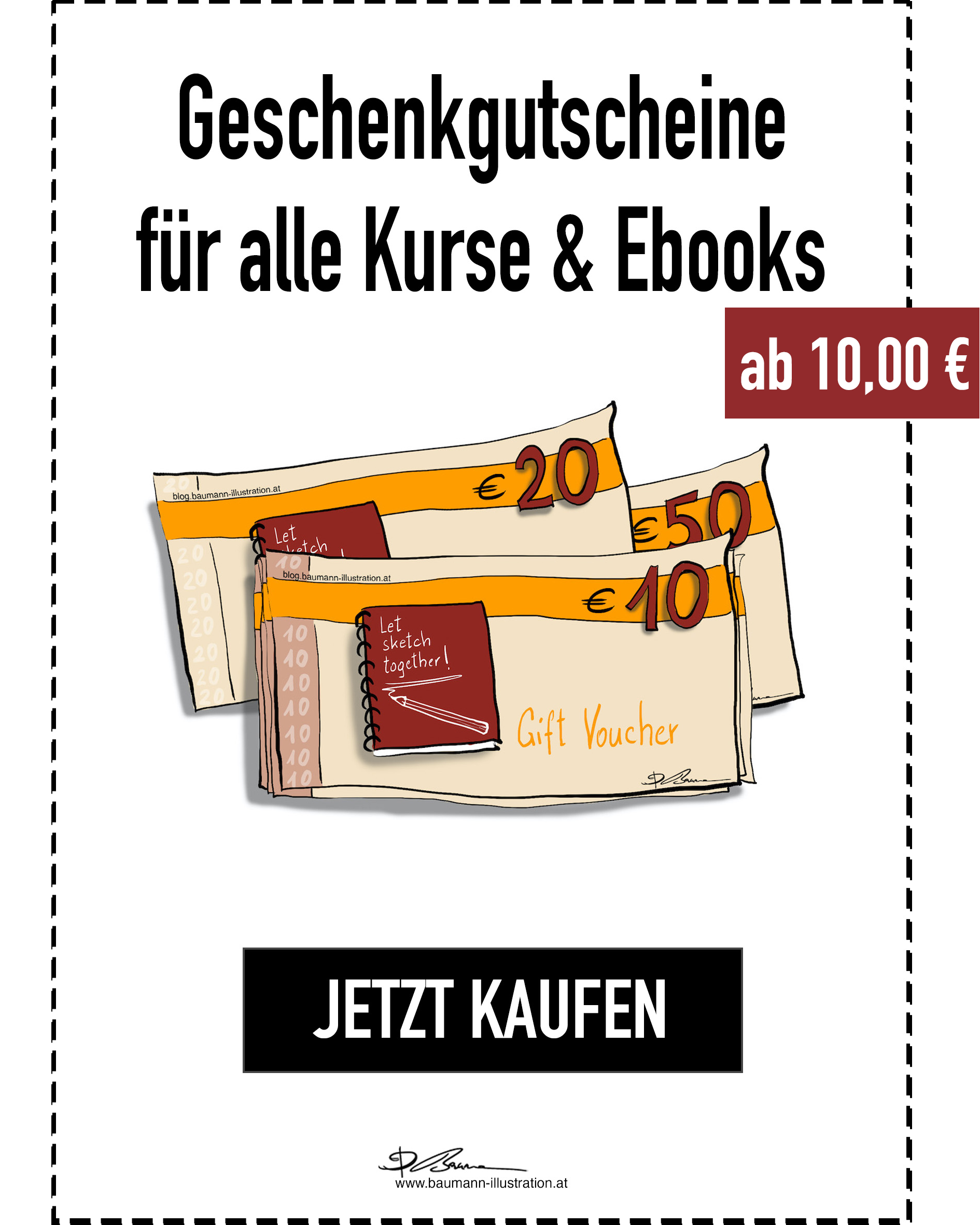 Zeichenkurs mit Barbara Baumann