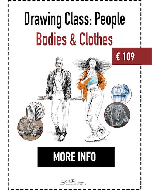 Drawing Class People by Barbara Baumann