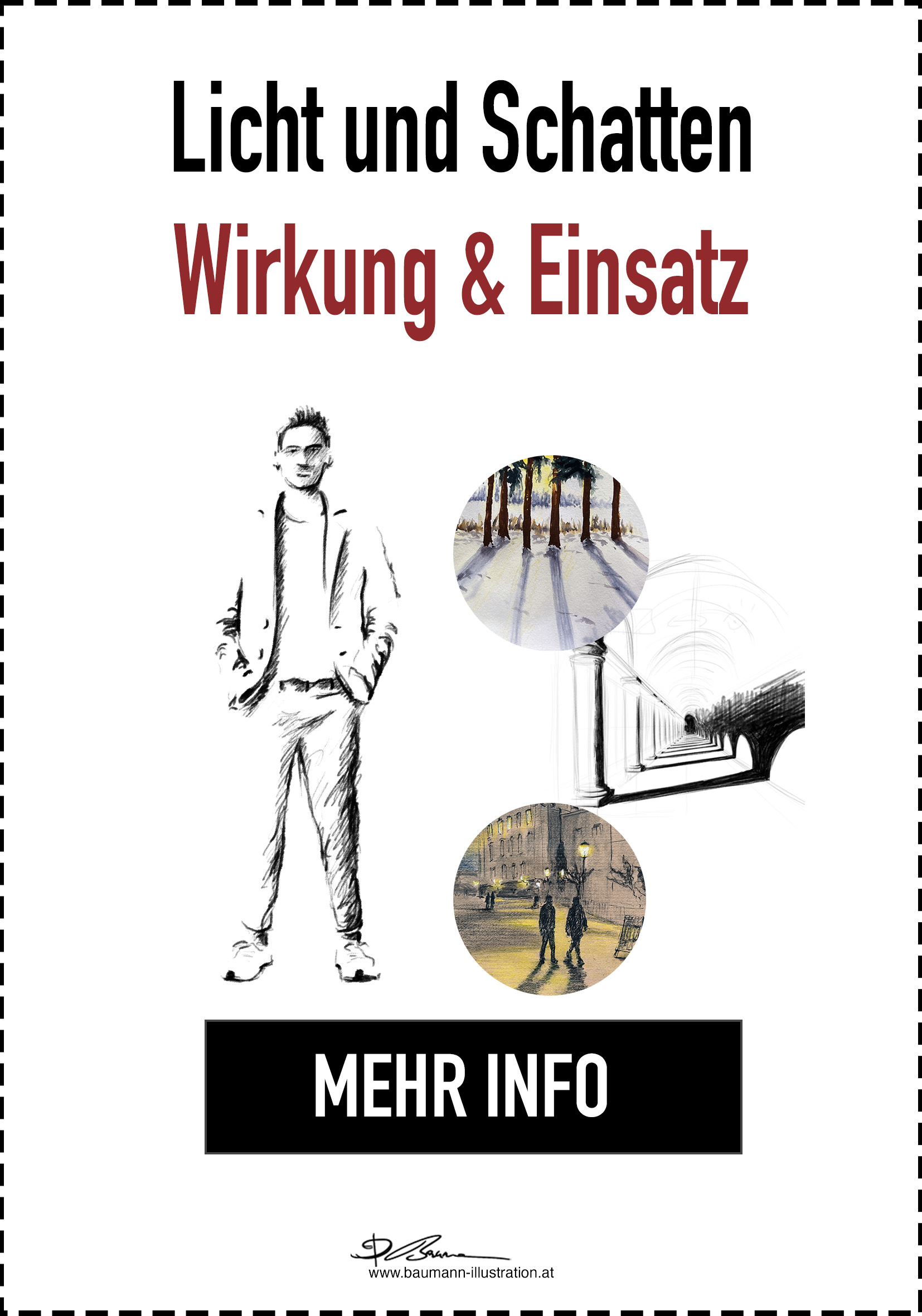 Zeichenkurs Licht und Schatten von Barbara Baumann