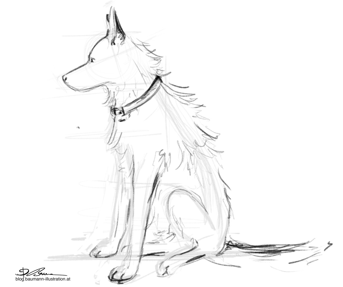 Hundezeichenkurs von Barbara Baumann