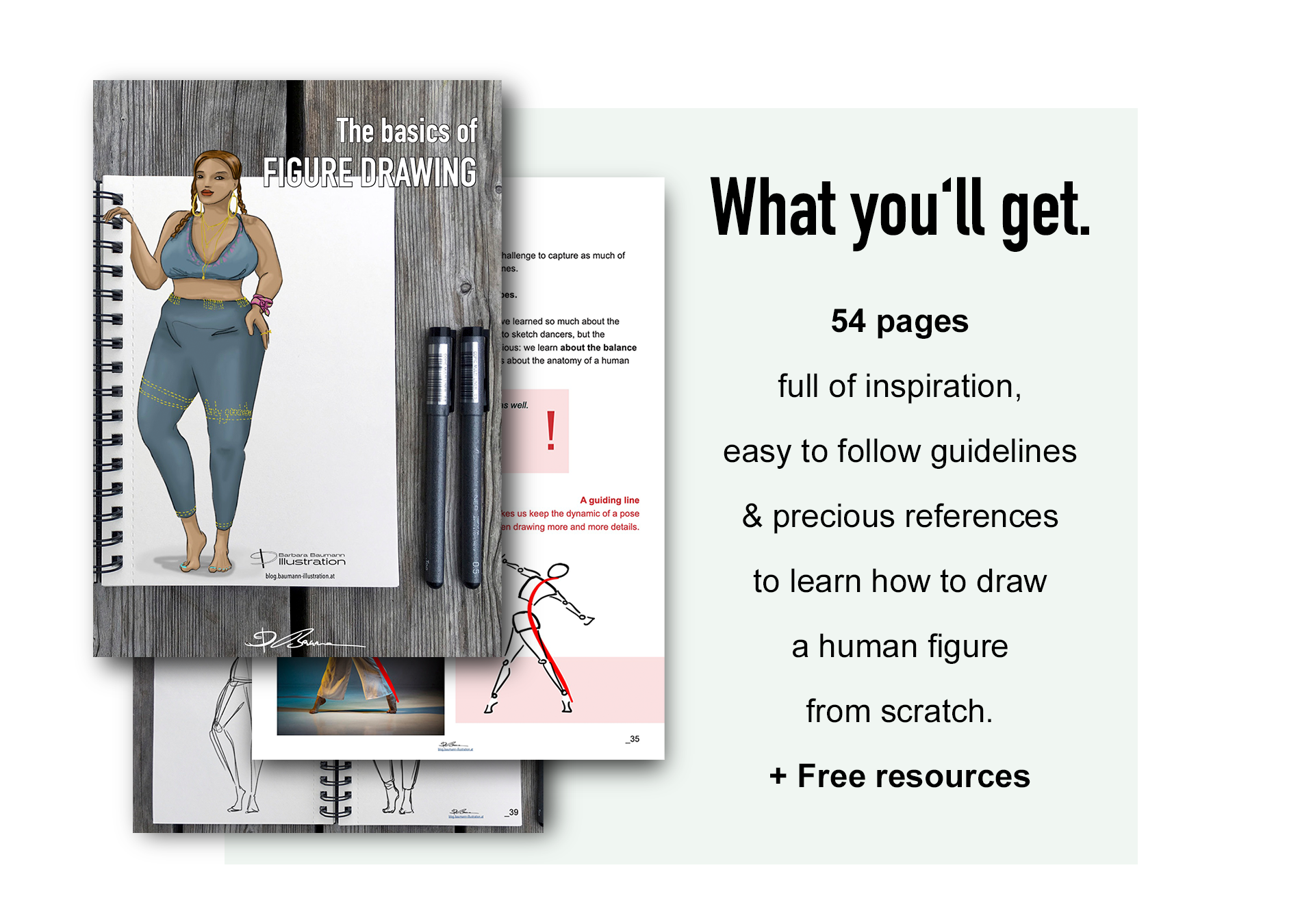 Figure Drawing Ebook what you get